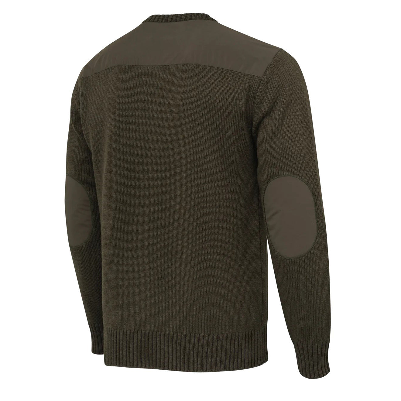 Beretta Wilton Crew Neck Tech Sweater Brownbark / Moss-2
