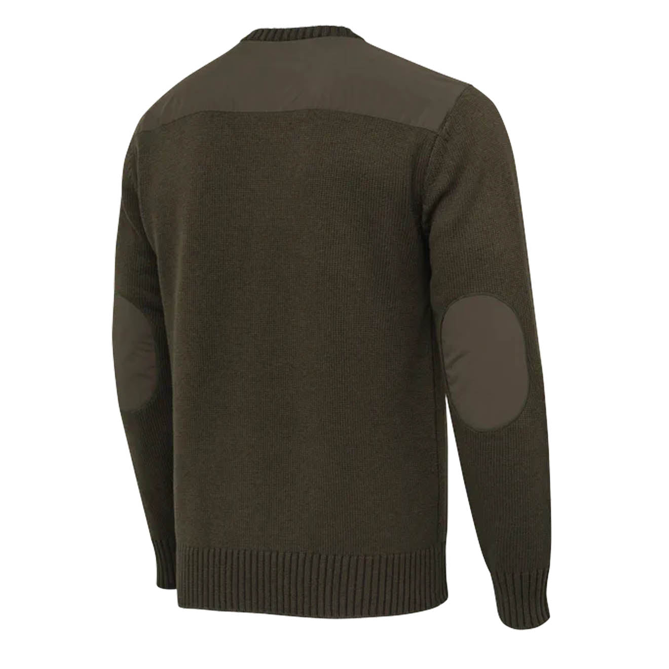 Beretta Wilton Crew Neck Tech Sweater Moss / Brownbark-2