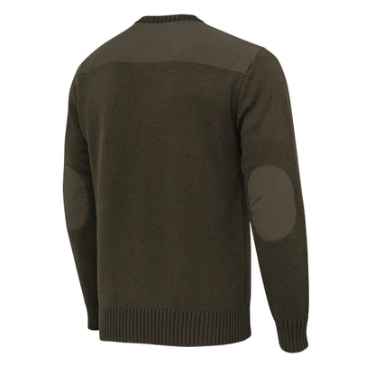 Beretta Wilton Crew Neck Tech Sweater Moss / Brownbark-2