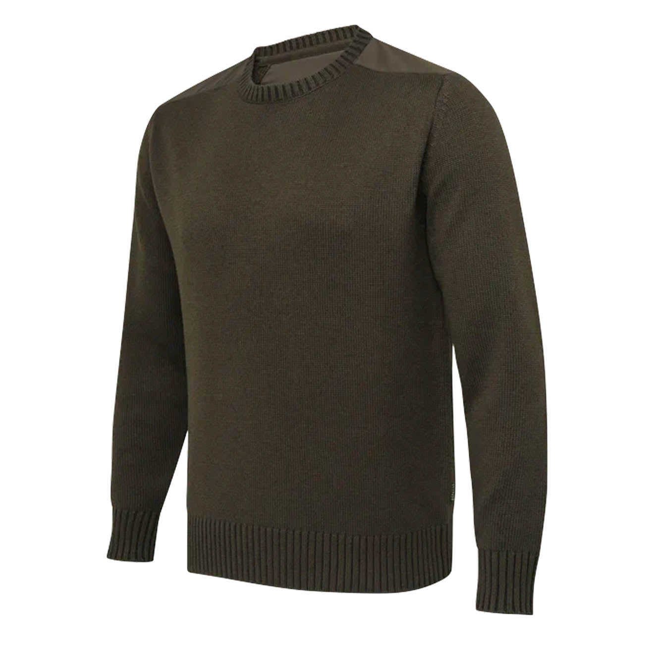 Beretta Wilton Crew Neck Tech Sweater Moss / Brownbark