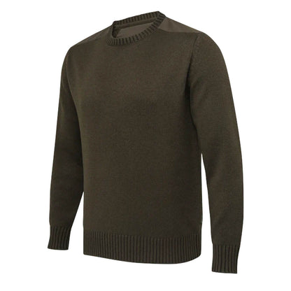 Beretta Wilton Crew Neck Tech Sweater Moss / Brownbark
