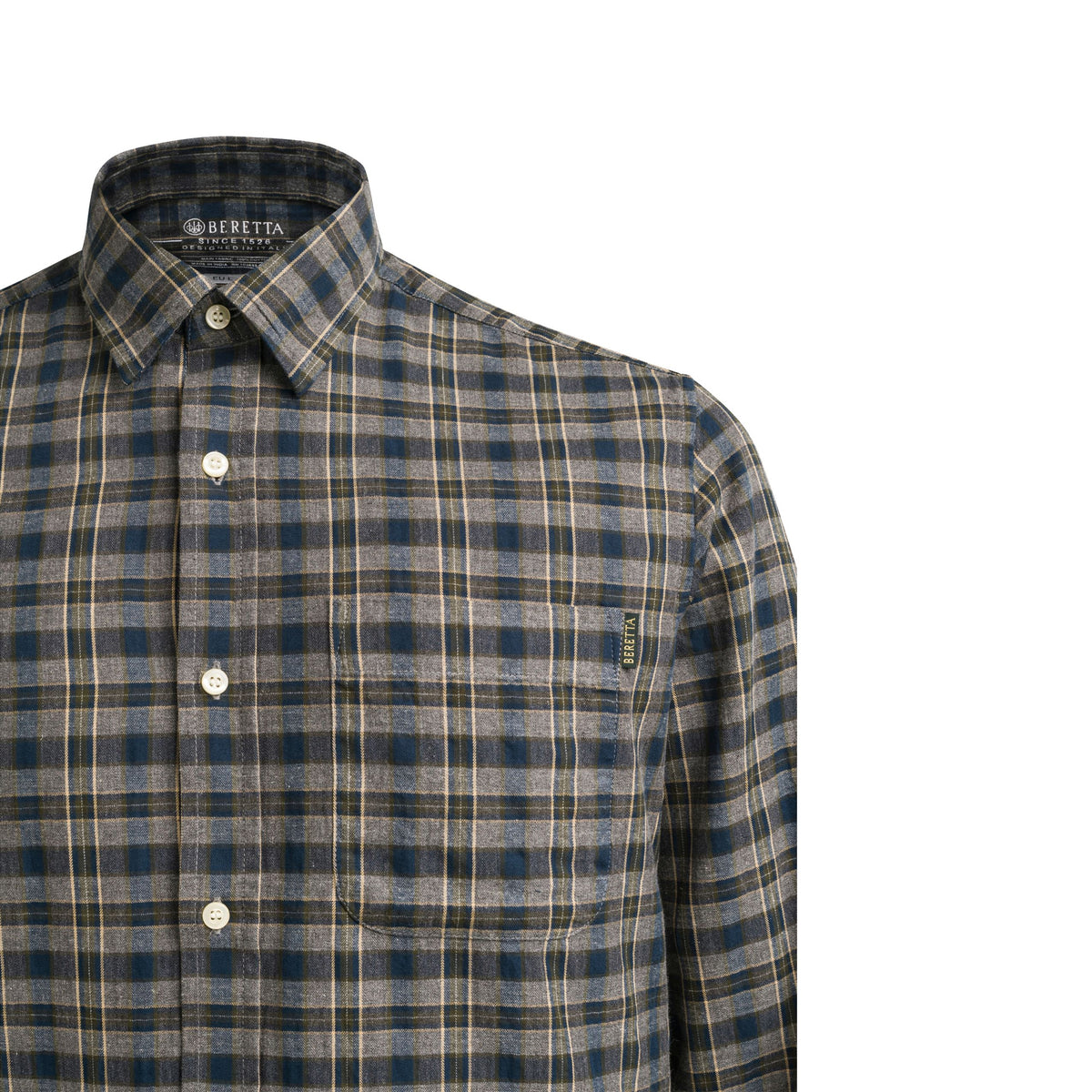 Beretta Bryggen L/S Shirt Canyon Trail Check