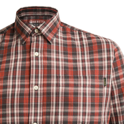 Beretta Bryggen L/S Shirt Red Ember Check