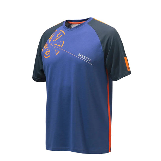Beretta Bullseye T-Shirt / Blue Beretta