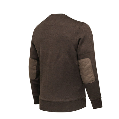 Beretta Highland Heritage Crew Neck Sweater Brown Bark