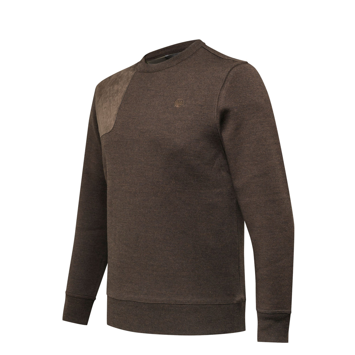 Beretta Highland Heritage Crew Neck Sweater Brown Bark