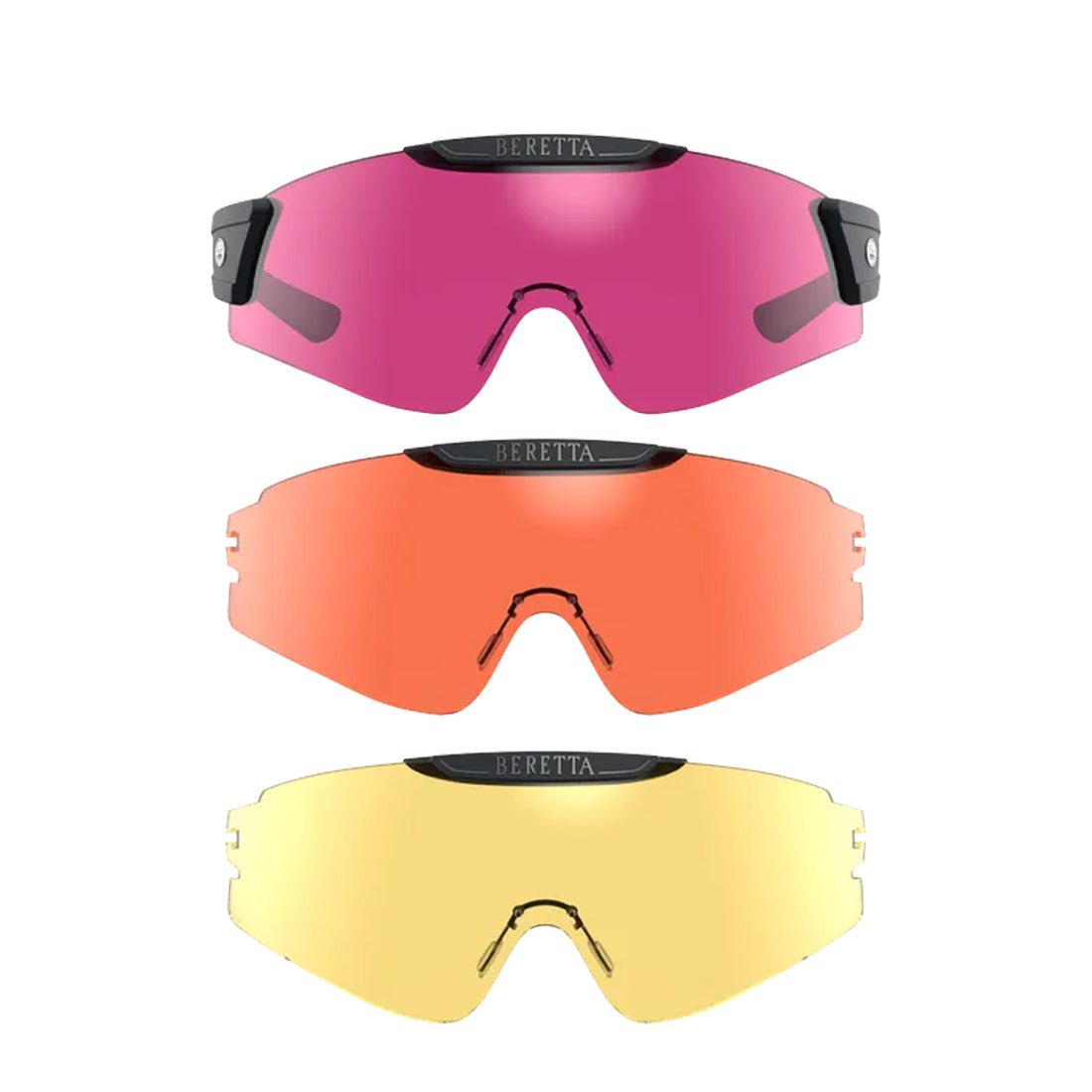 Beretta InterMask Eyeglasses Yellow / Magenta / Orange