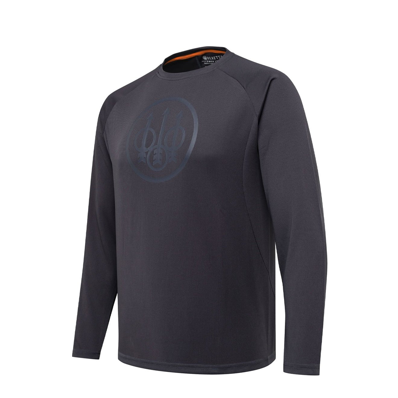 Beretta Ortles LS T-Shirt Charcoal