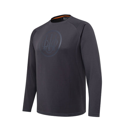 Beretta Ortles LS T-Shirt Charcoal