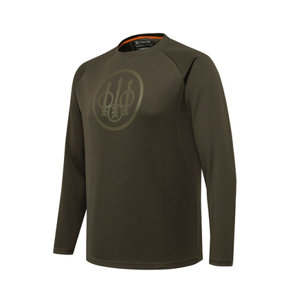 Beretta Ortles LS T-Shirt Green Moss