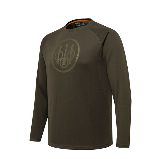 Beretta Ortles LS T-Shirt Green Moss