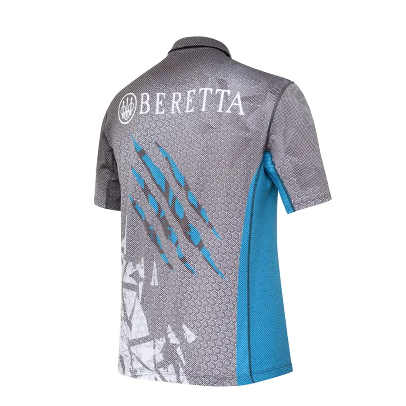Beretta Rush Scratch Polo Black & Blue Excell