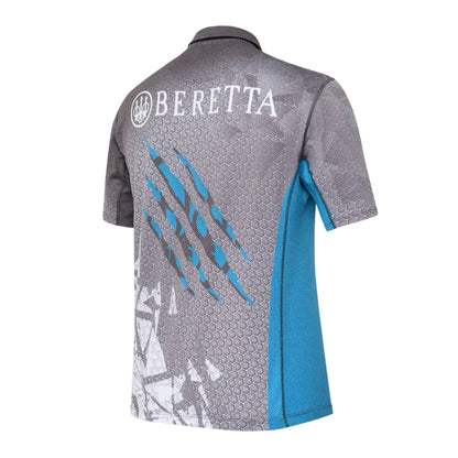 Beretta Rush Scratch Polo Black & Blue Excell