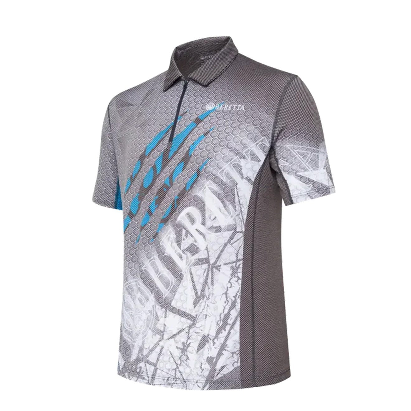 Beretta Rush Scratch Polo Black & Blue Excell