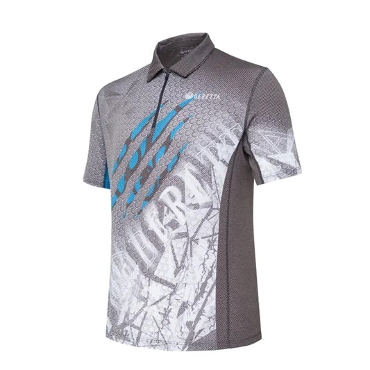 Beretta Rush Scratch Polo Black & Blue Excell
