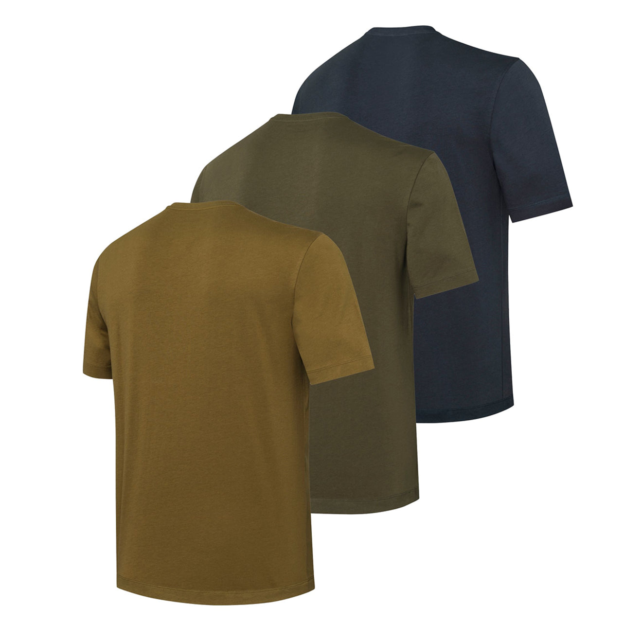 Beretta Set Of 3 Corporate T-Shirts Green Stone / Ebony / FDE