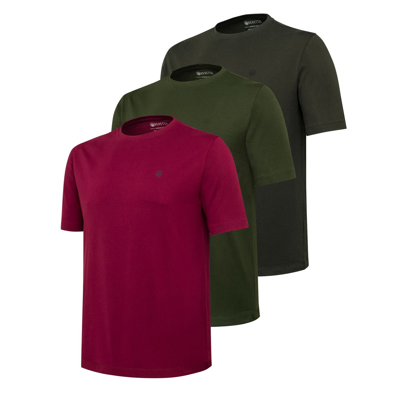 Beretta Set of 3 Corporate TS British Green / Cordovan / Peat