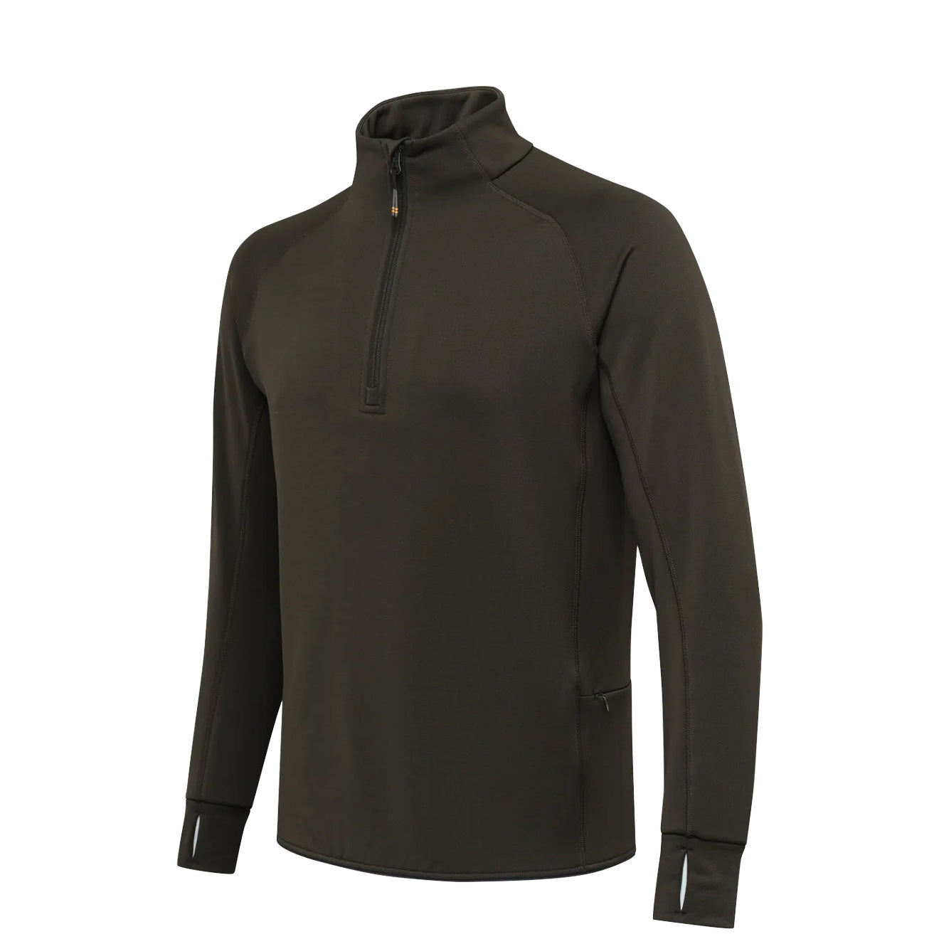 Beretta Stretch Tech Half Zip Fleece Green Moss - The Sporting Lodge