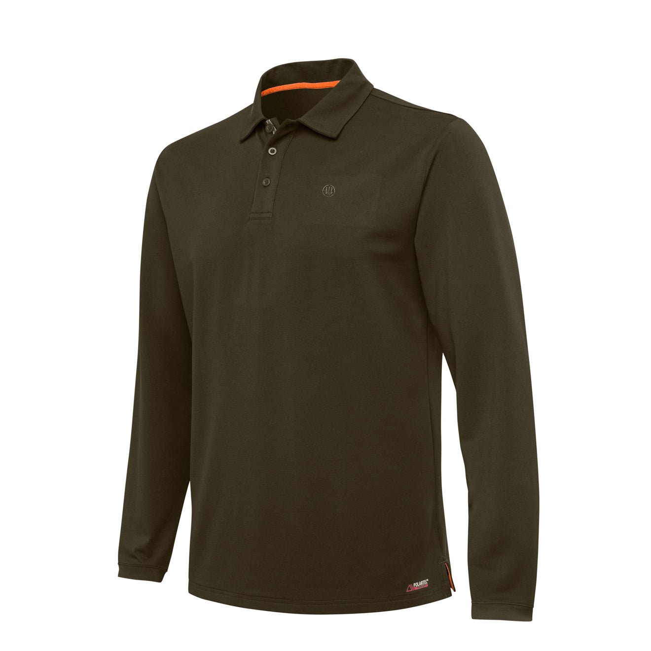 Beretta Tech Corporate L/S Polo Green Moss