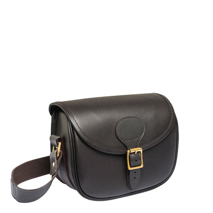 Beretta Terrain EVO Leather Cartridge Bag 100 Dark Brown - The Sporting Lodge