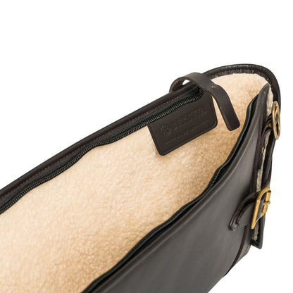 Beretta Terrain EVO Leather Gun Case 132cm Dark Brown