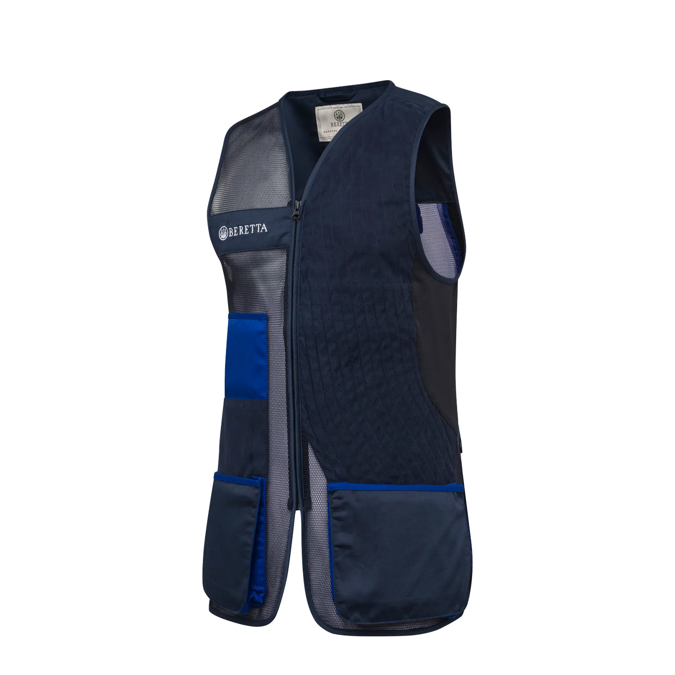 Beretta Uniform Pro 20.20 SX Shooting Vest Left Hand Blue Eclipse / Blue Royal