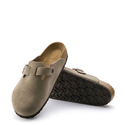 Birkenstock Boston SFB Reg Fit Taupe - The Sporting Lodge