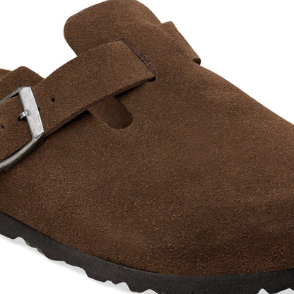 Birkenstock Boston Suede Leather Sandal Carafe Tonal FB