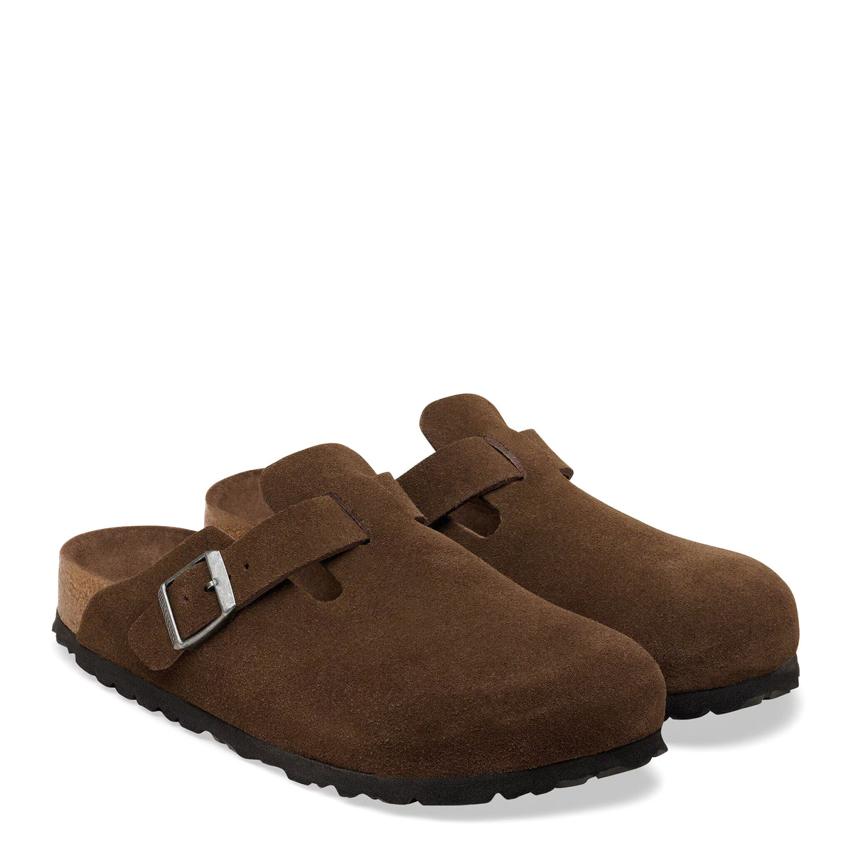 Birkenstock Boston Suede Leather Sandal Carafe Tonal FB