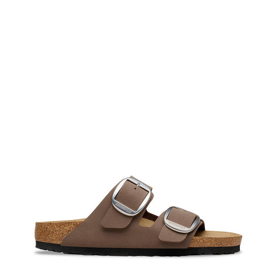 Birkenstock Womens Arizona Big Buckle Nubuck Sandal Mocca