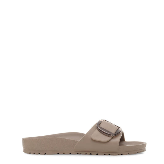 Birkenstock Womens Madrid Big Buckle EVA Sandal Grey Taupe