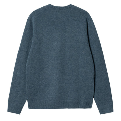 Carhartt WIP Allen Sweater Ore Heather-2