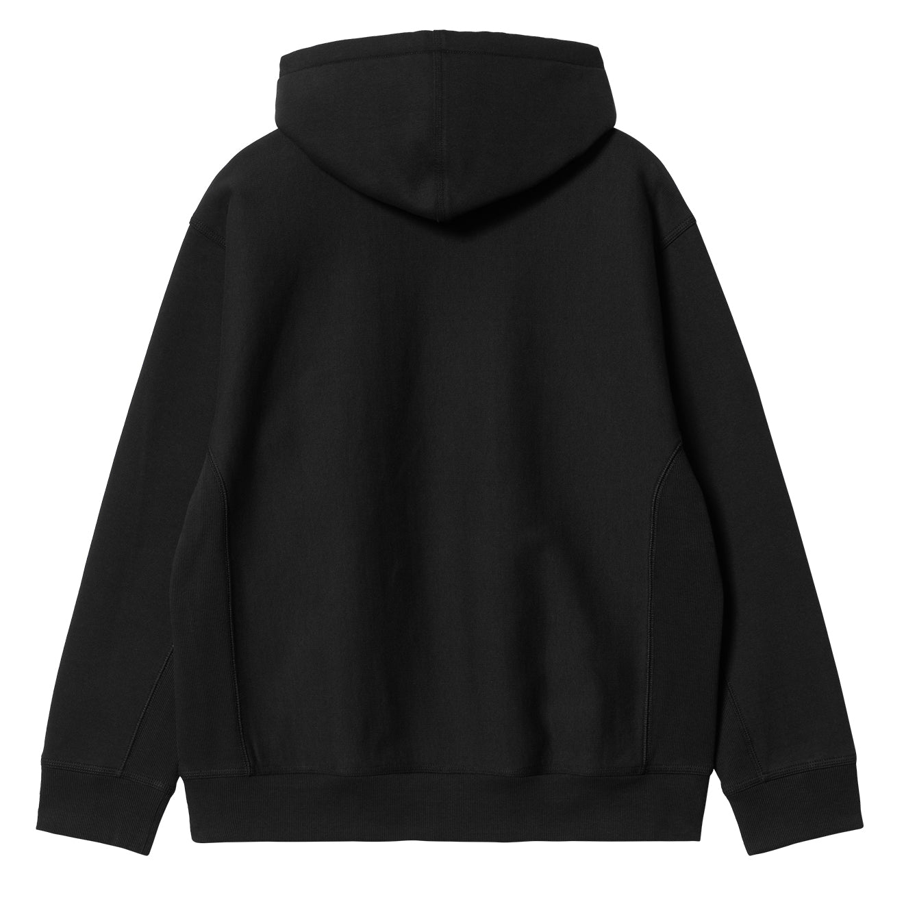 Carhartt WIP Hooded American Script Sweatshirt Black-2