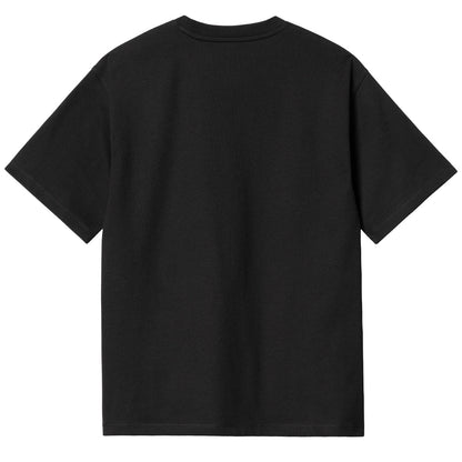 Carhartt Womens S/S American Script T-Shirt Black-2