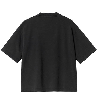 Carhartt Womens S/S Nelson T-Shirt Black Garment Dyed-2