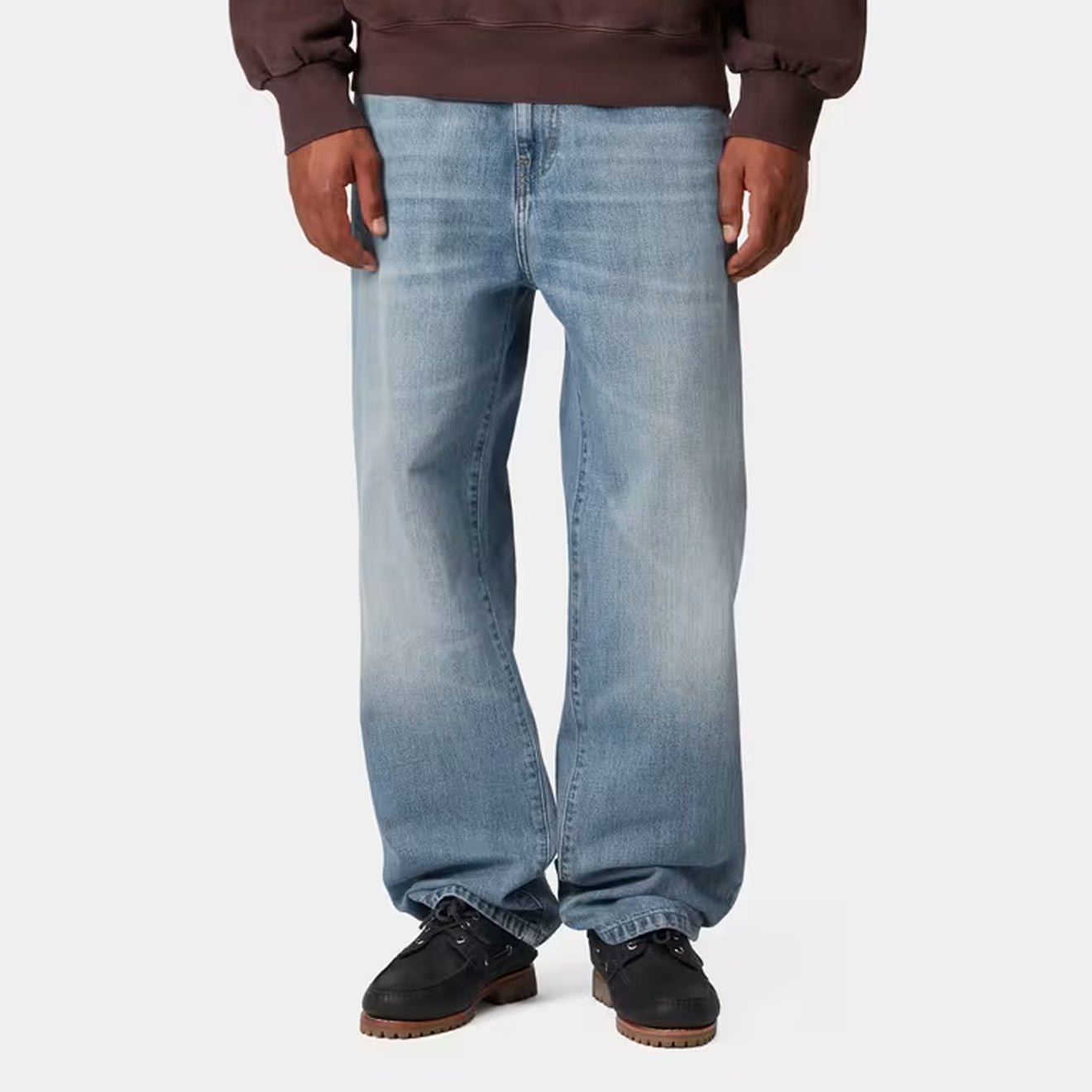 Carhartt WIP Aaron Pant Blue Burst Washed