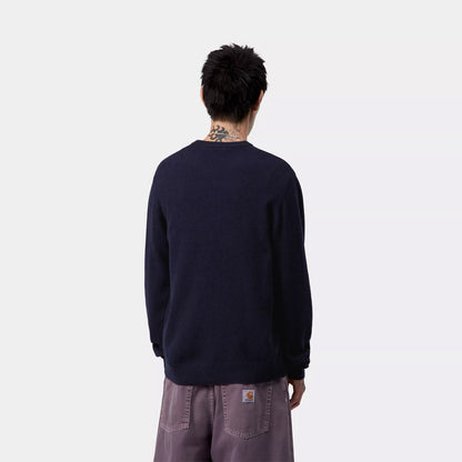 Carhartt WIP Alten Sweater Deep Night