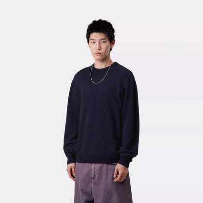 Carhartt WIP Alten Sweater Deep Night