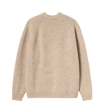 Carhartt WIP Anglistic Sweater Speckled Fleur de Sel