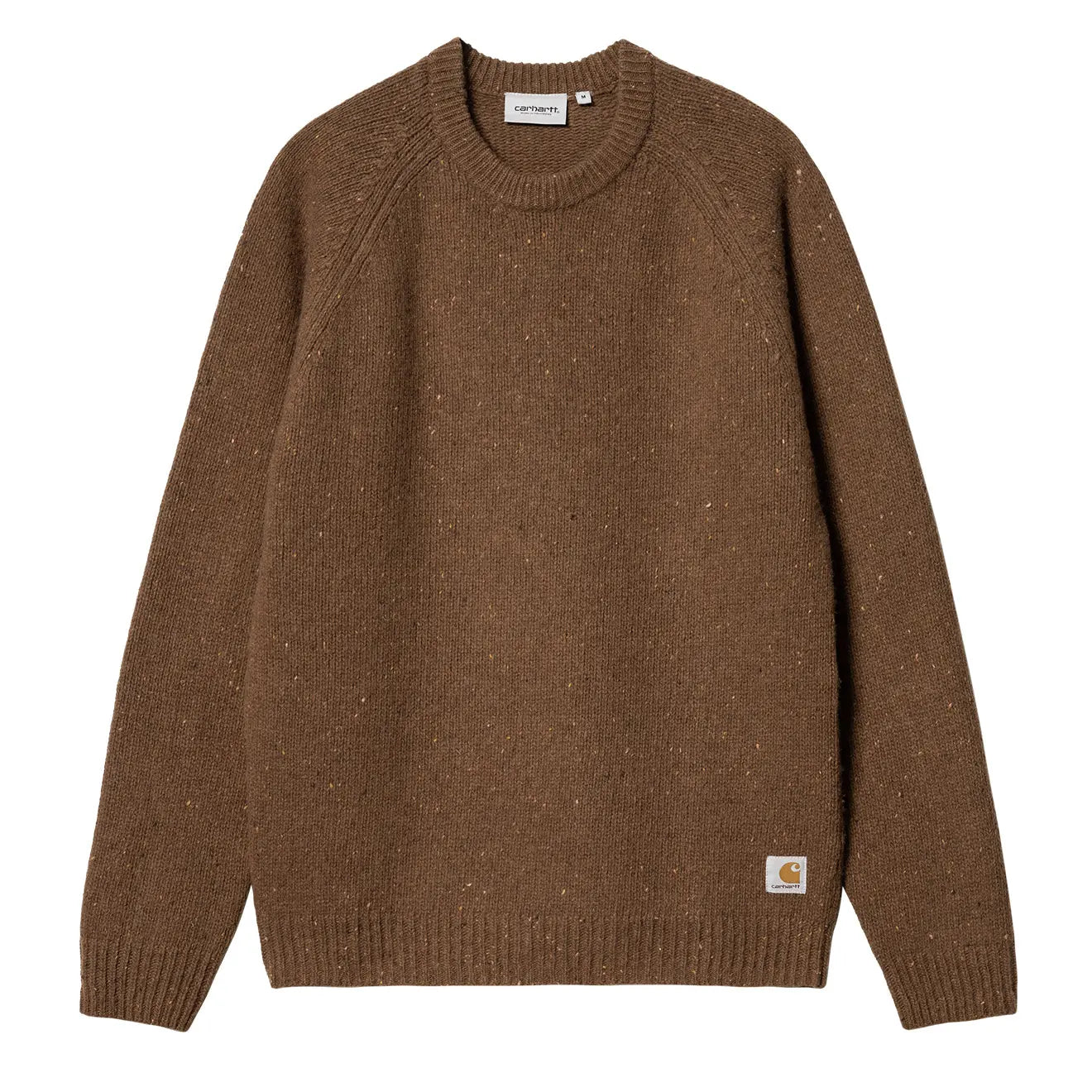 Carhartt WIP Anglistic Sweater Speckled Tamarind - The Sporting Lodge