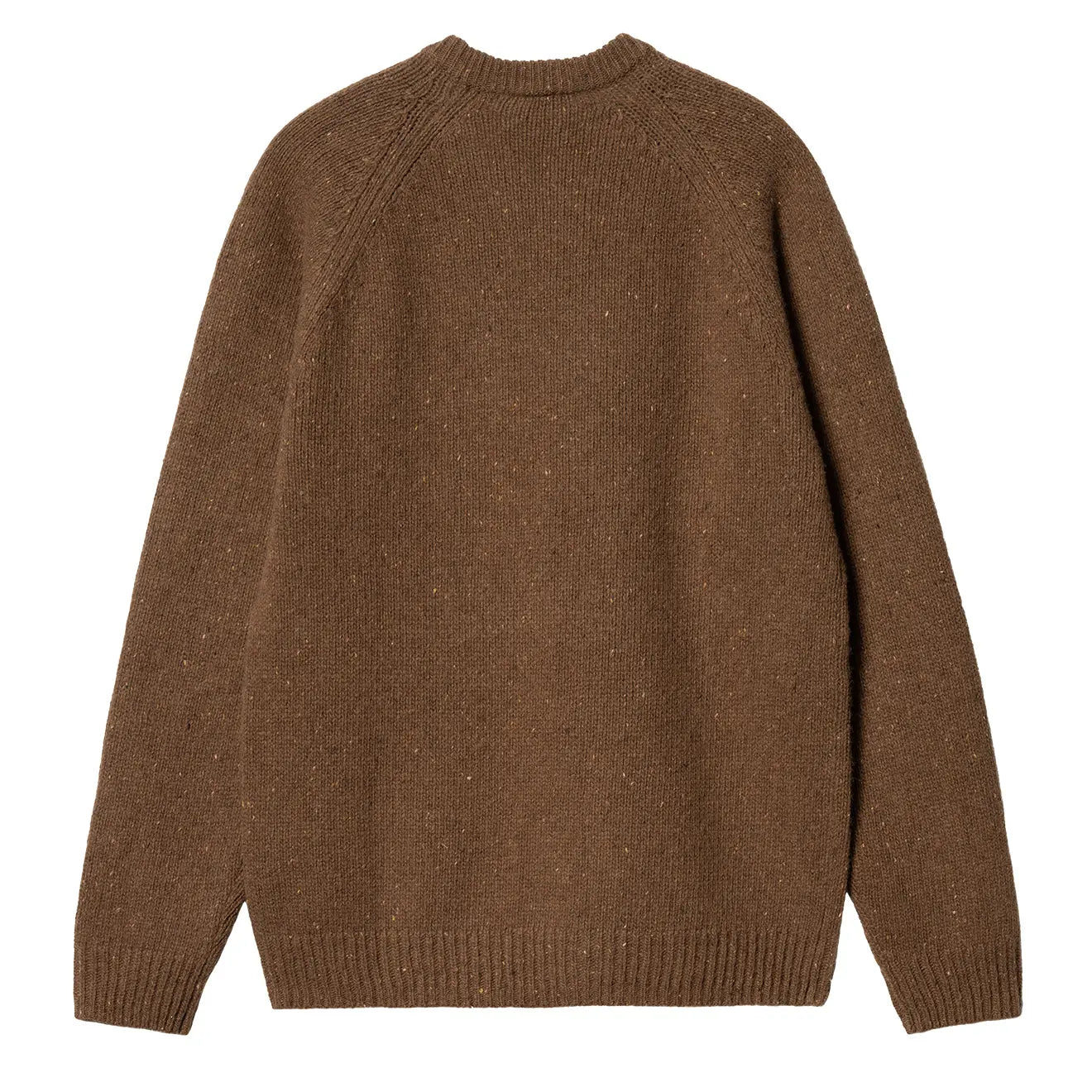 Carhartt WIP Anglistic Sweater Speckled Tamarind - The Sporting Lodge