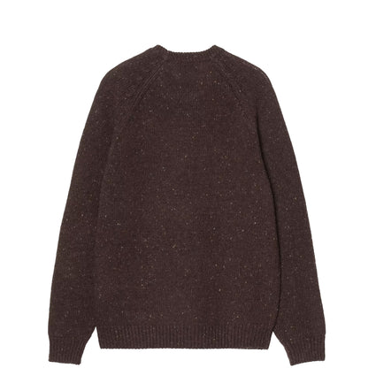 Carhartt WIP Anglistic Sweater Speckled Tobacco