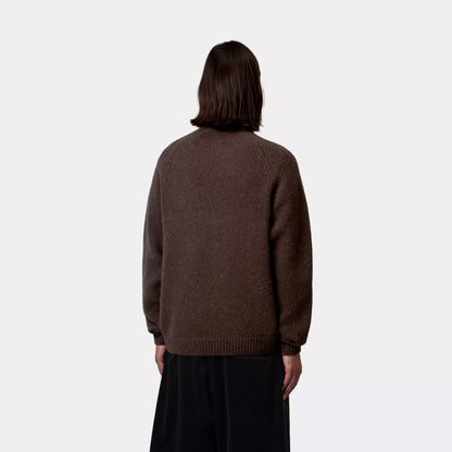 Carhartt WIP Anglistic Sweater Speckled Tobacco