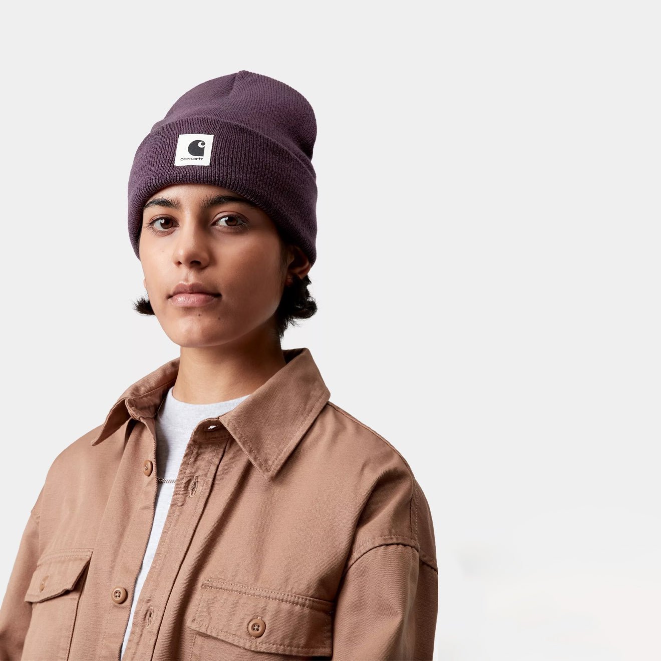 Carhartt WIP Ashley Beanie Cozy Purple - The Sporting Lodge