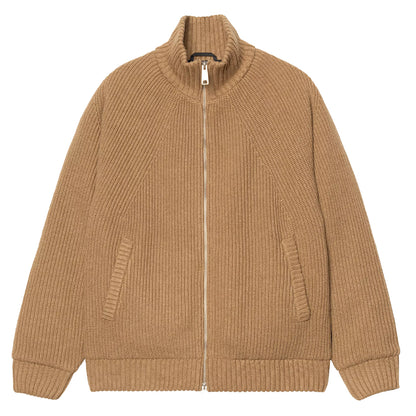 Carhartt WIP Banley Sweater Jacket Peanut - The Sporting Lodge