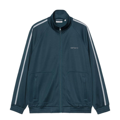 Carhartt WIP Bolar Sweat Jacket Blue River / Mirror - The Sporting Lodge