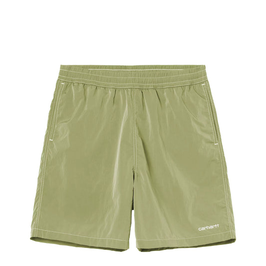 Carhartt WIP Canby Swim Trunks Gentle Green / White