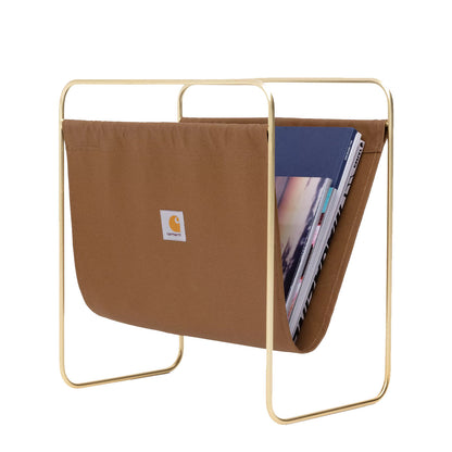 Carhartt WIP Canvas Magazine Stand Hamilton Brown - The Sporting Lodge
