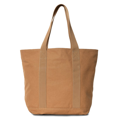 Carhartt WIP Canvas Tote Hamilton Brown Rinsed - The Sporting Lodge