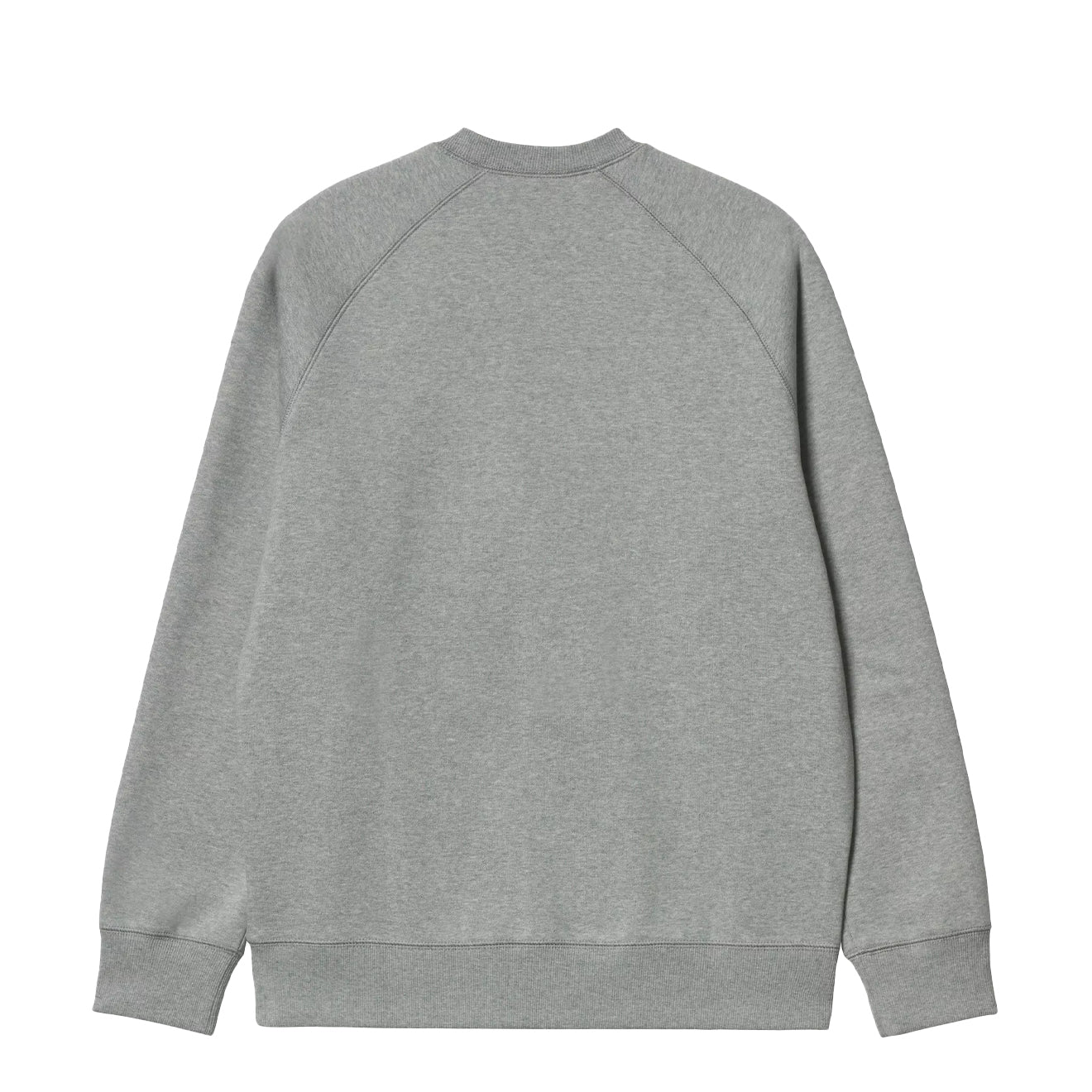Carhartt WIP Chase Sweat Grey Heather / Gold - The Sporting Lodge